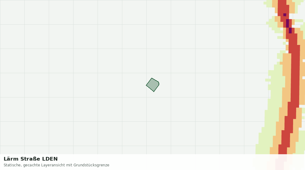 Statische Kartenansicht: Lärm Straße LDEN
