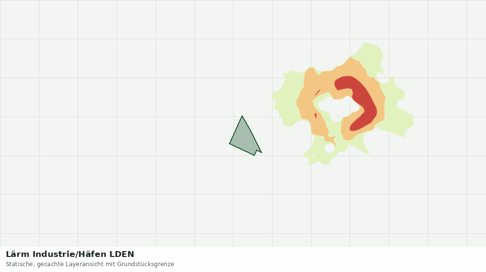 Statische Kartenansicht: Lärm Industrie/Häfen LDEN