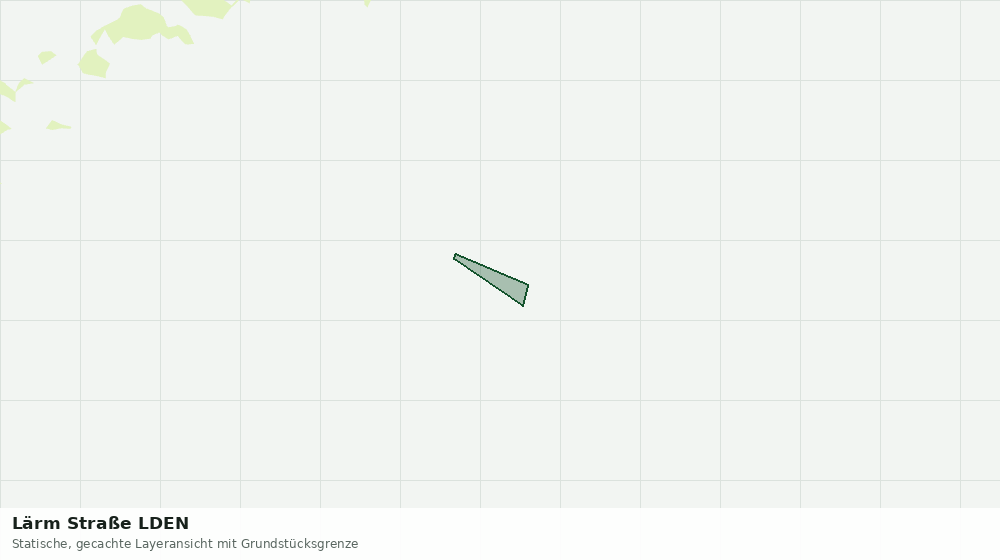 Statische Kartenansicht: Lärm Straße LDEN