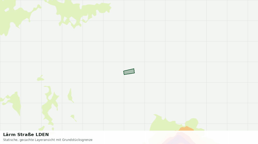 Statische Kartenansicht: Lärm Straße LDEN