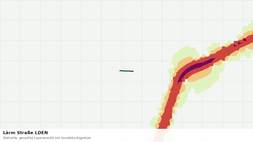 Statische Kartenansicht: Lärm Straße LDEN