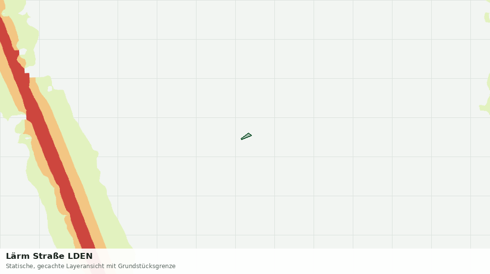 Statische Kartenansicht: Lärm Straße LDEN