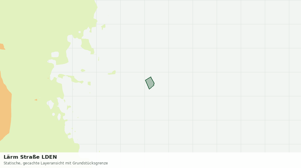 Statische Kartenansicht: Lärm Straße LDEN