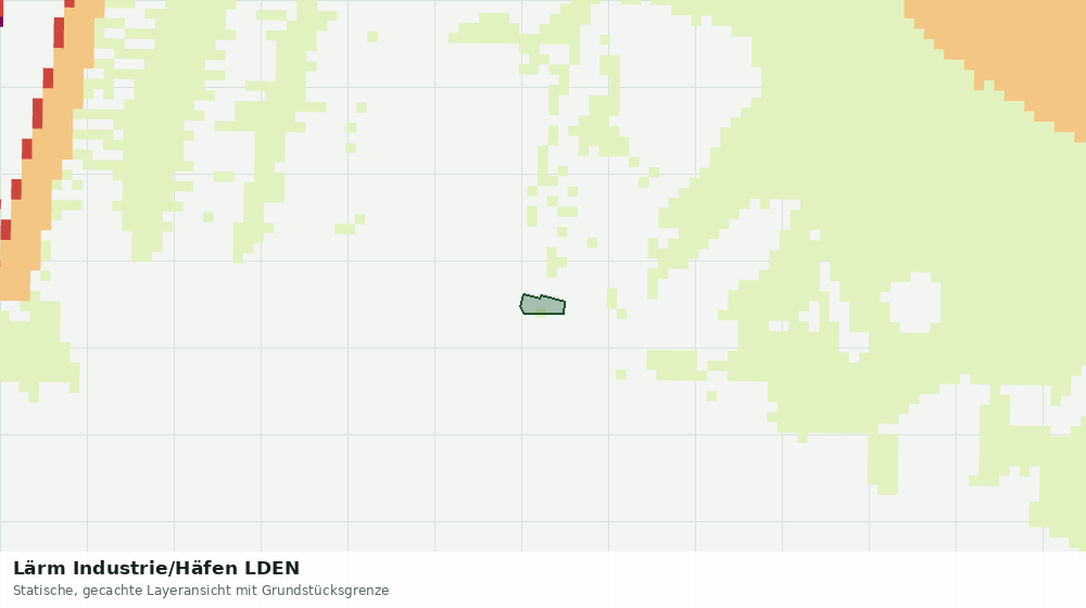 Statische Kartenansicht: Lärm Industrie/Häfen LDEN