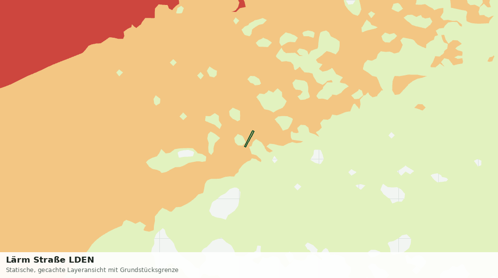 Statische Kartenansicht: Lärm Straße LDEN