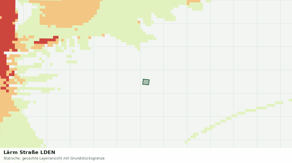 Statische Kartenansicht: Lärm Straße LDEN