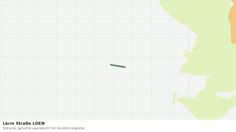 Statische Kartenansicht: Lärm Straße LDEN