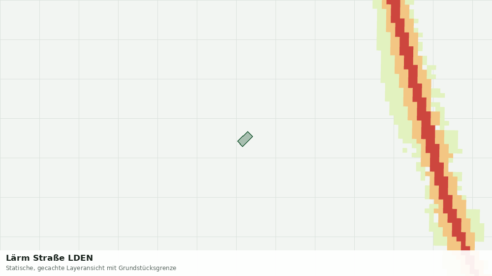 Statische Kartenansicht: Lärm Straße LDEN