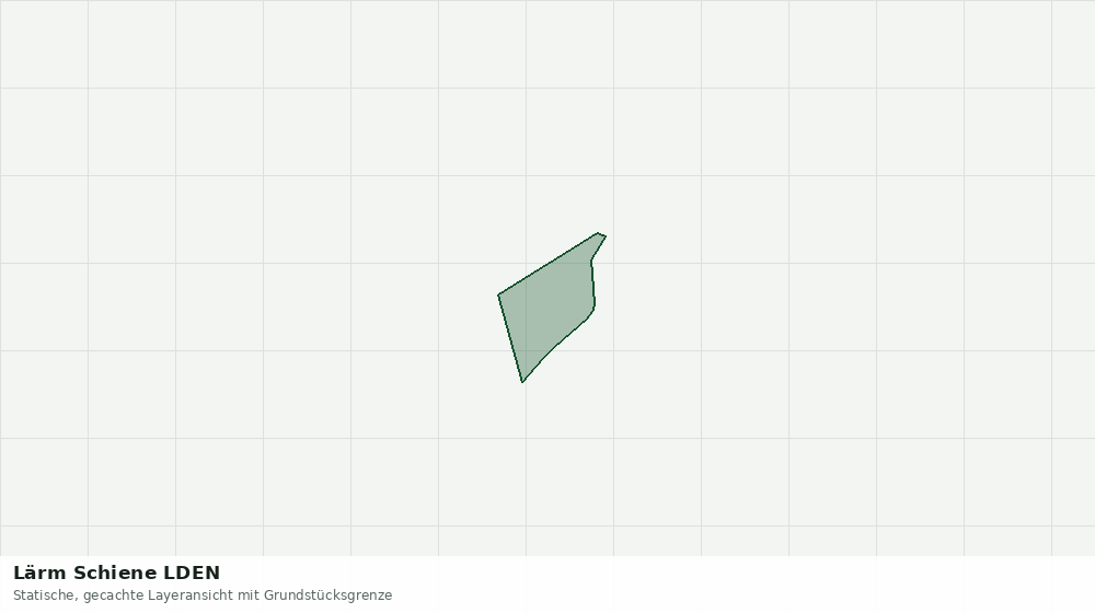 Statische Kartenansicht: Lärm Schiene LDEN