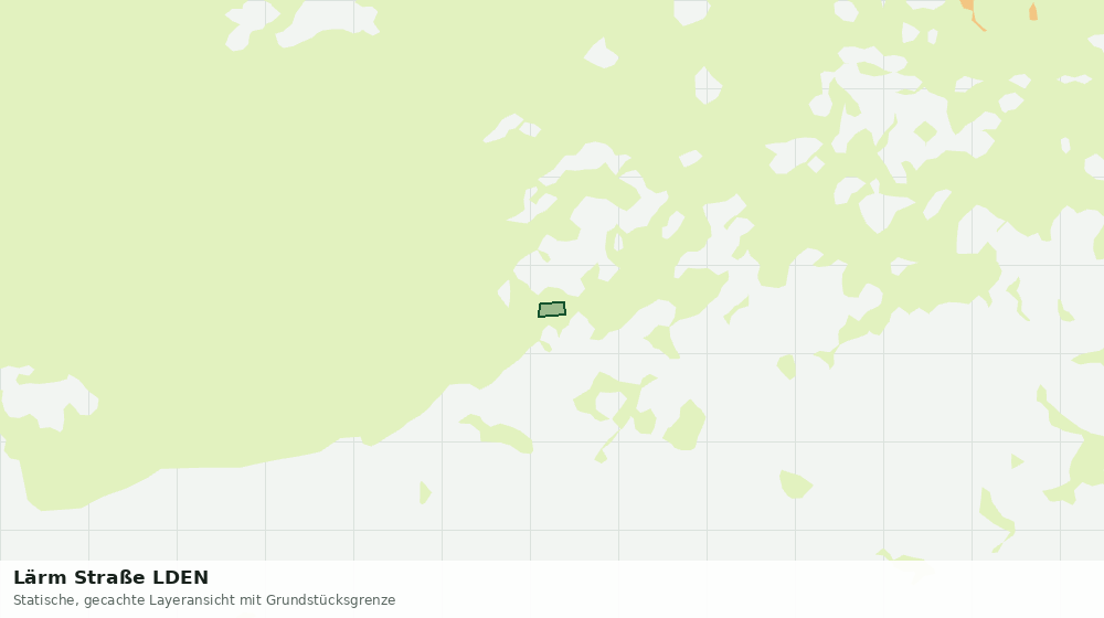 Statische Kartenansicht: Lärm Straße LDEN