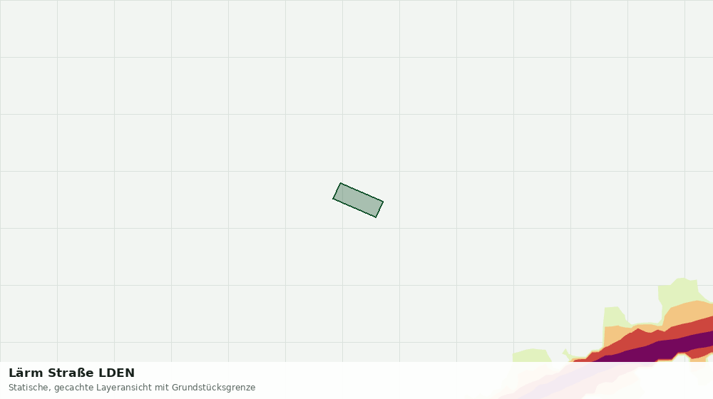 Statische Kartenansicht: Lärm Straße LDEN