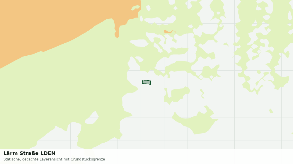 Statische Kartenansicht: Lärm Straße LDEN