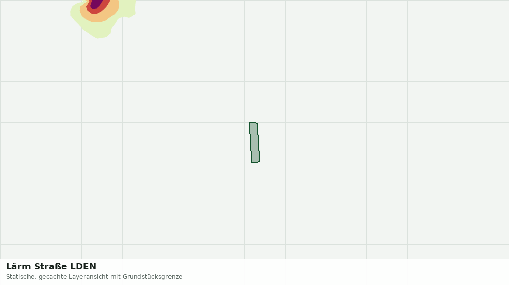 Statische Kartenansicht: Lärm Straße LDEN