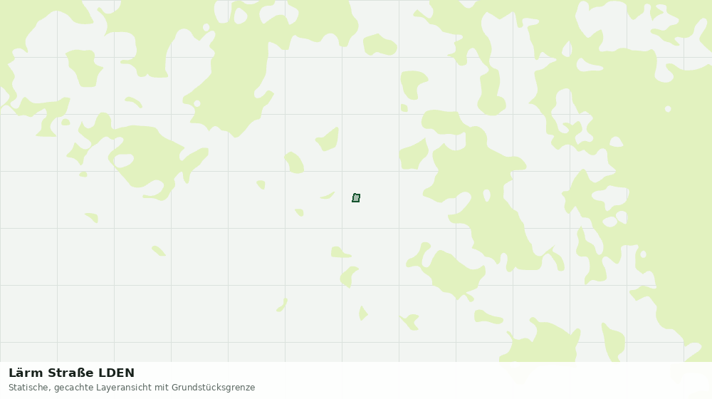 Statische Kartenansicht: Lärm Straße LDEN