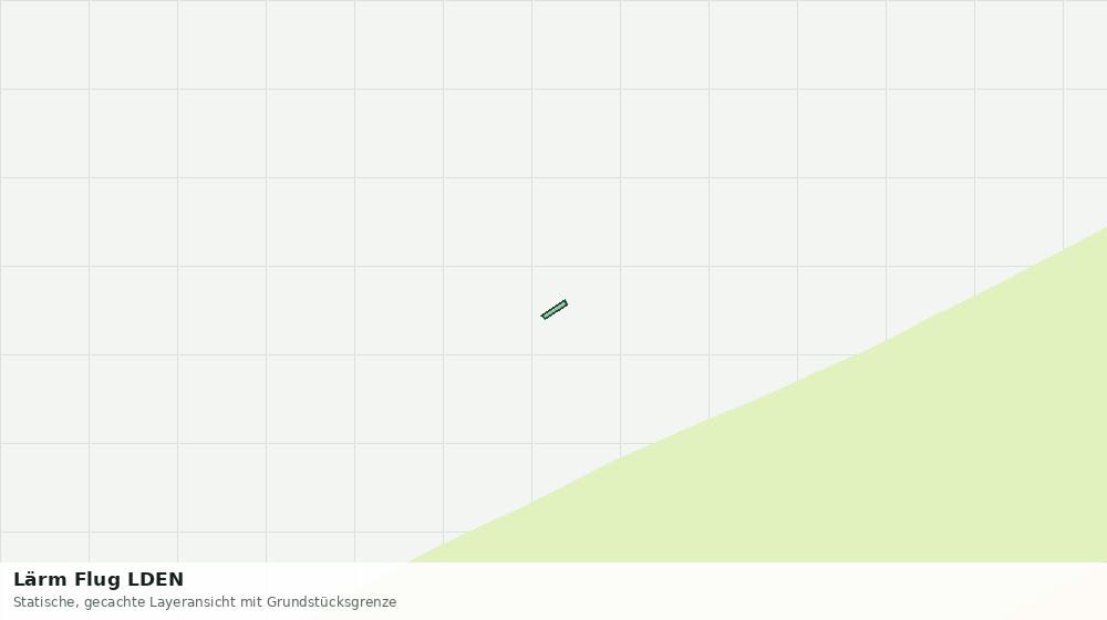 Statische Kartenansicht: Lärm Flug LDEN