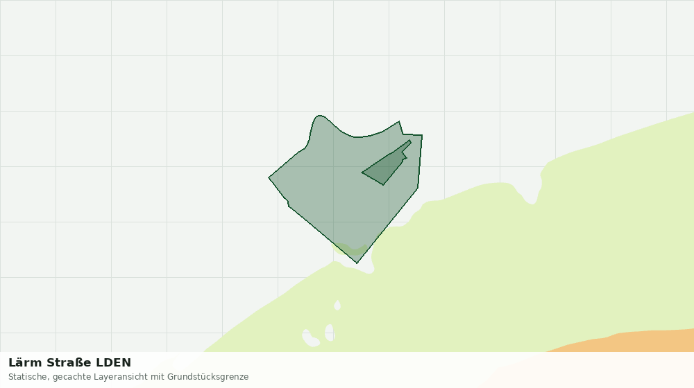 Statische Kartenansicht: Lärm Straße LDEN