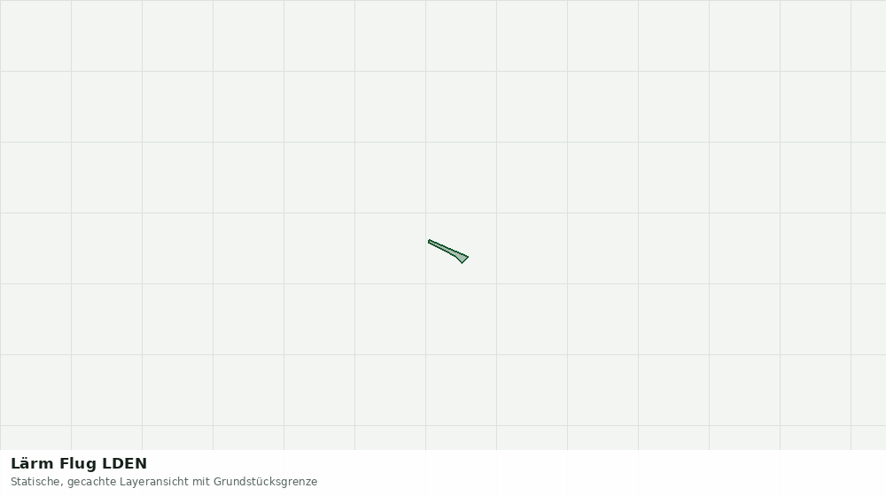 Statische Kartenansicht: Lärm Flug LDEN