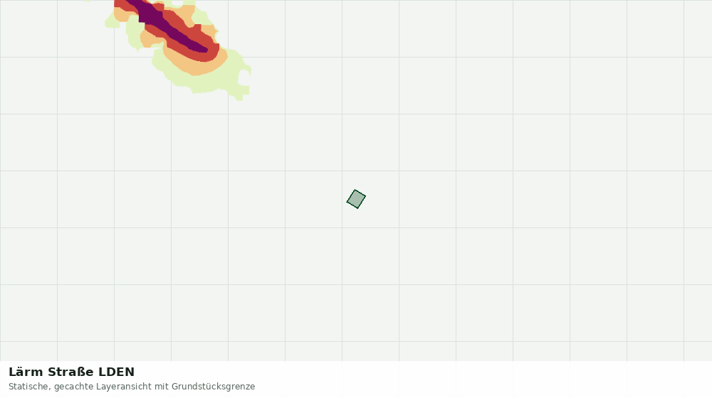 Statische Kartenansicht: Lärm Straße LDEN