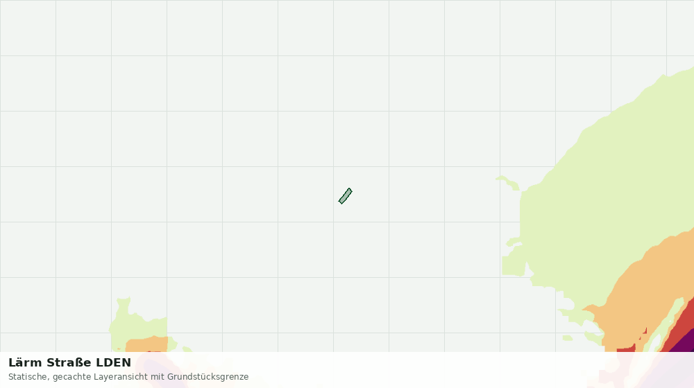 Statische Kartenansicht: Lärm Straße LDEN