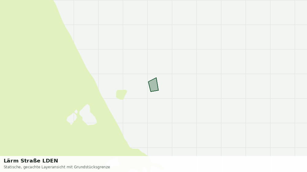 Statische Kartenansicht: Lärm Straße LDEN