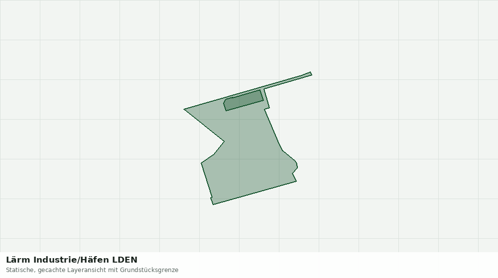 Statische Kartenansicht: Lärm Industrie/Häfen LDEN