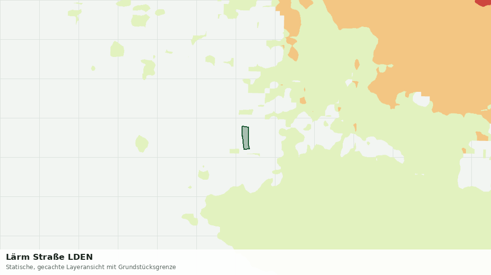 Statische Kartenansicht: Lärm Straße LDEN