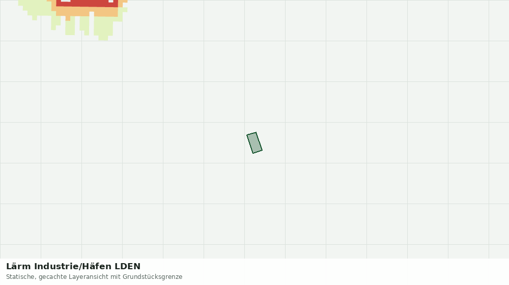 Statische Kartenansicht: Lärm Industrie/Häfen LDEN