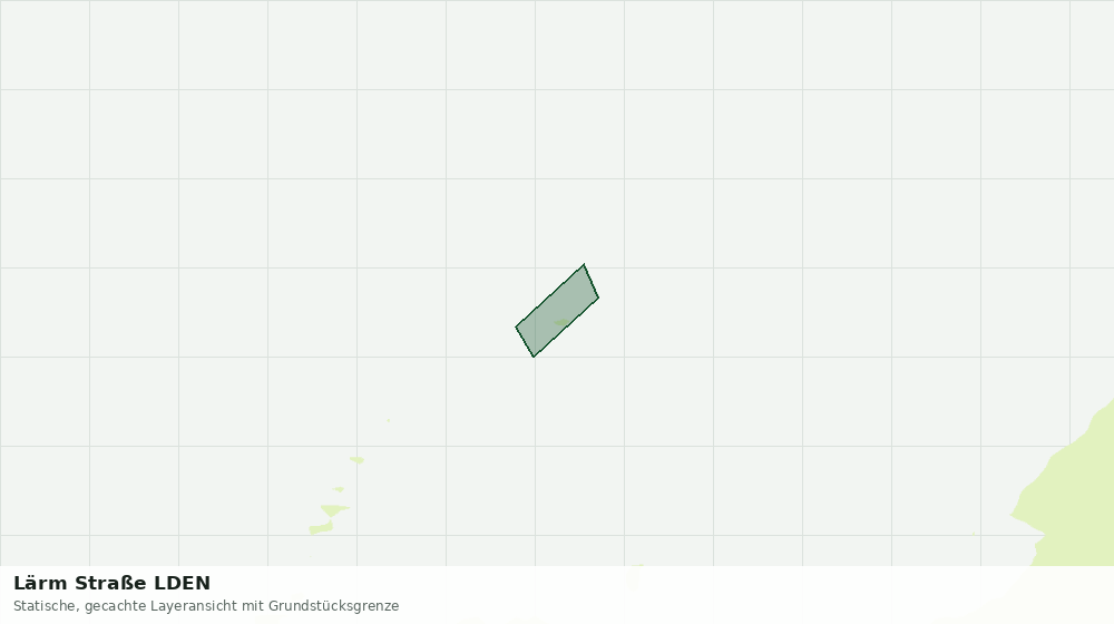 Statische Kartenansicht: Lärm Straße LDEN