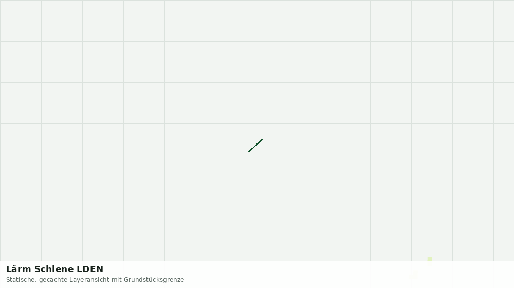 Statische Kartenansicht: Lärm Schiene LDEN