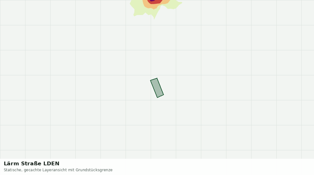 Statische Kartenansicht: Lärm Straße LDEN