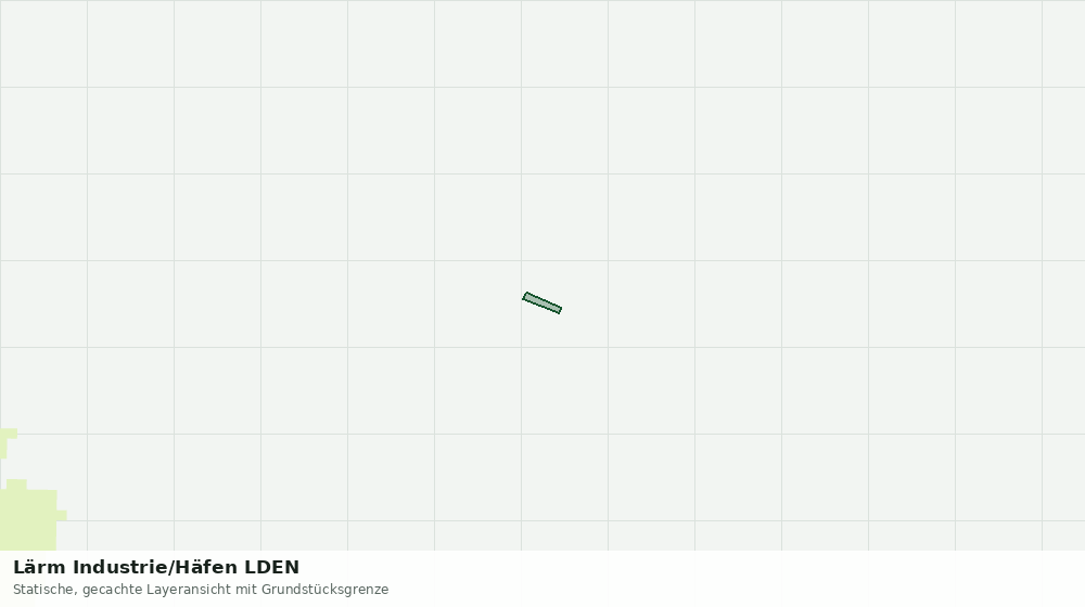 Statische Kartenansicht: Lärm Industrie/Häfen LDEN