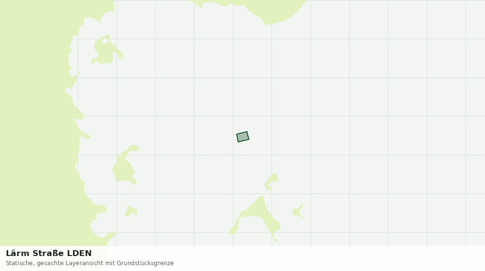 Statische Kartenansicht: Lärm Straße LDEN
