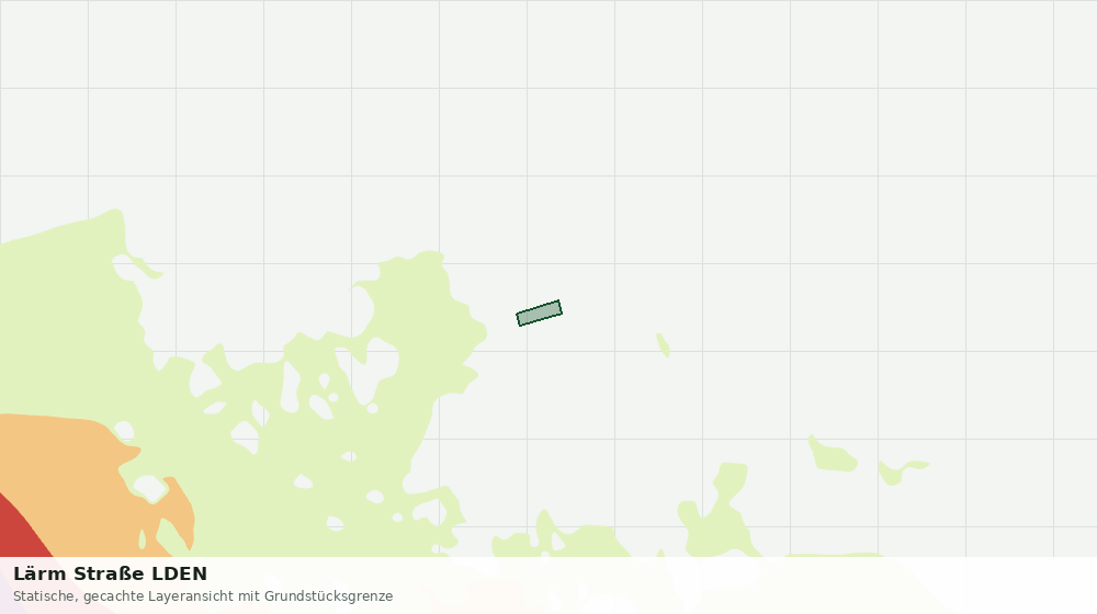Statische Kartenansicht: Lärm Straße LDEN