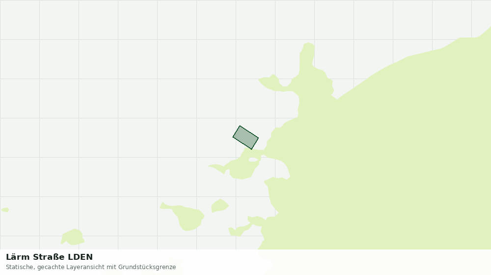 Statische Kartenansicht: Lärm Straße LDEN