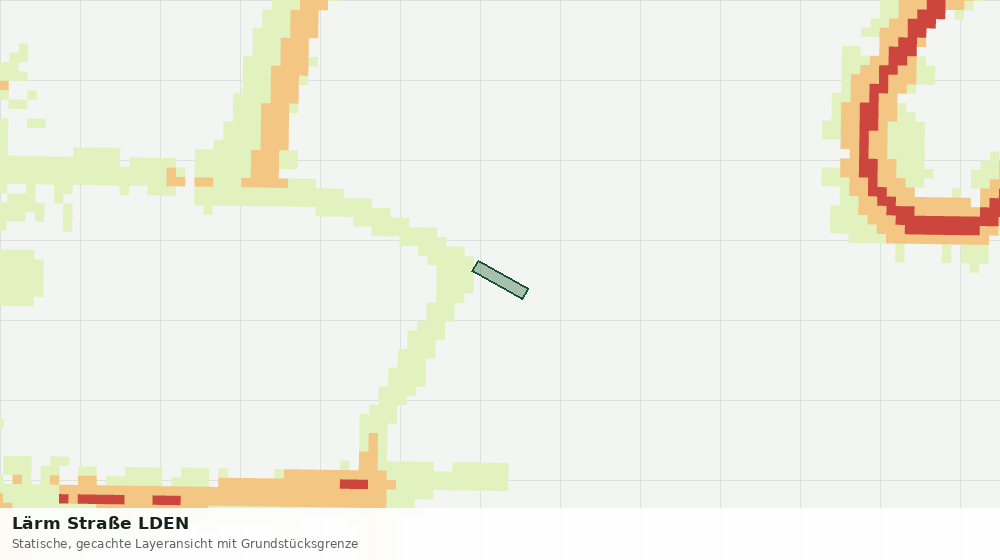 Statische Kartenansicht: Lärm Straße LDEN