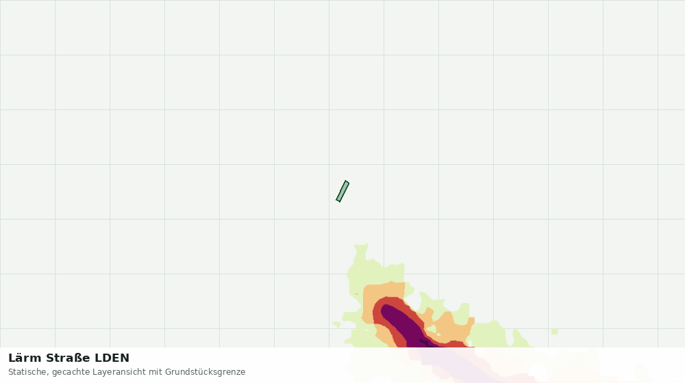 Statische Kartenansicht: Lärm Straße LDEN