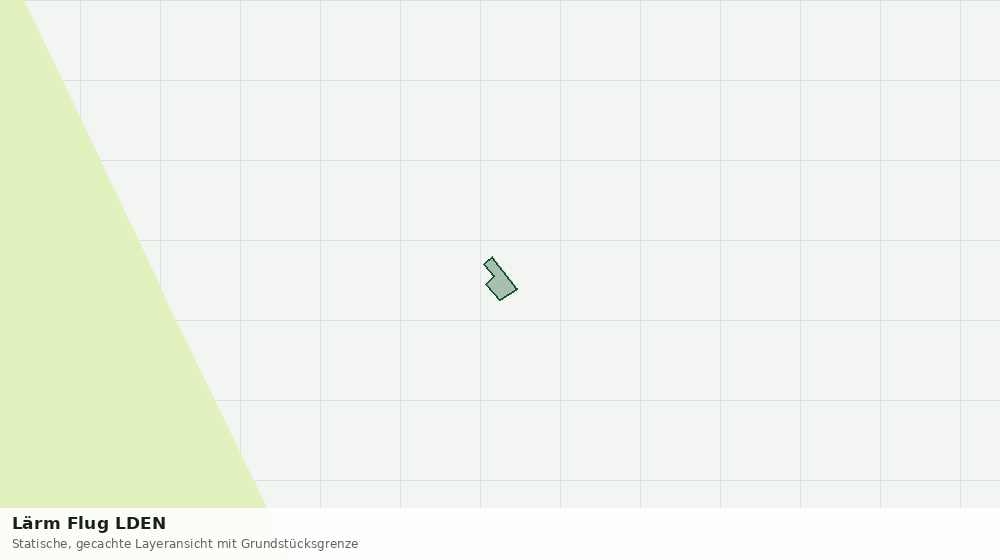 Statische Kartenansicht: Lärm Flug LDEN