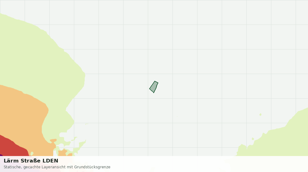 Statische Kartenansicht: Lärm Straße LDEN