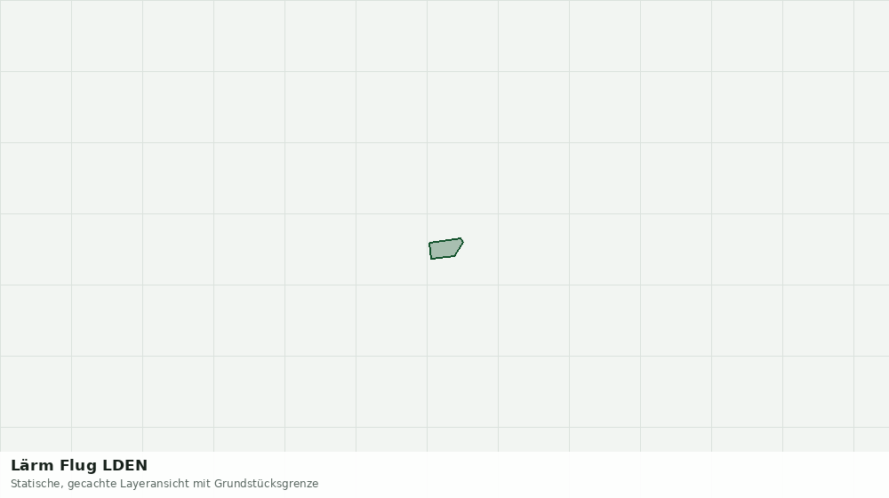Statische Kartenansicht: Lärm Flug LDEN