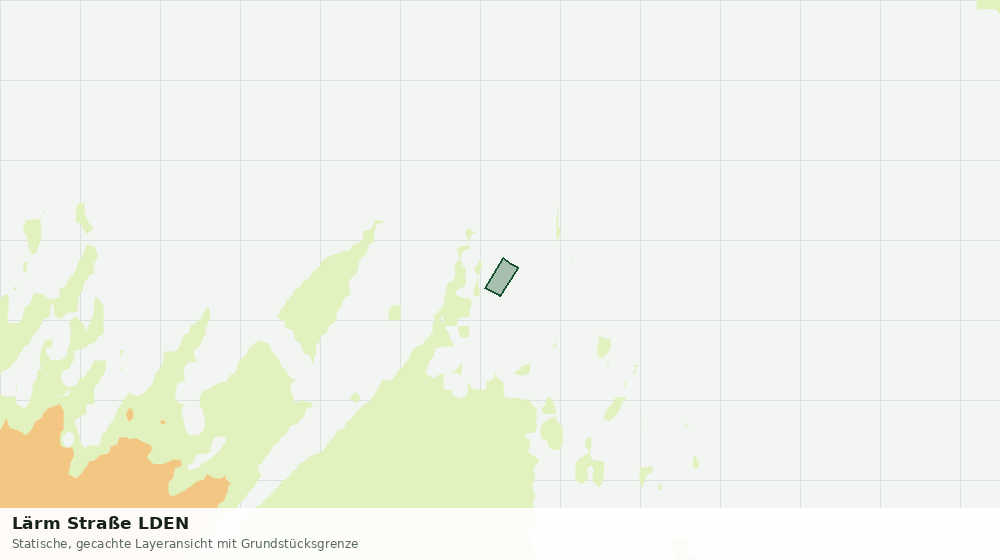 Statische Kartenansicht: Lärm Straße LDEN