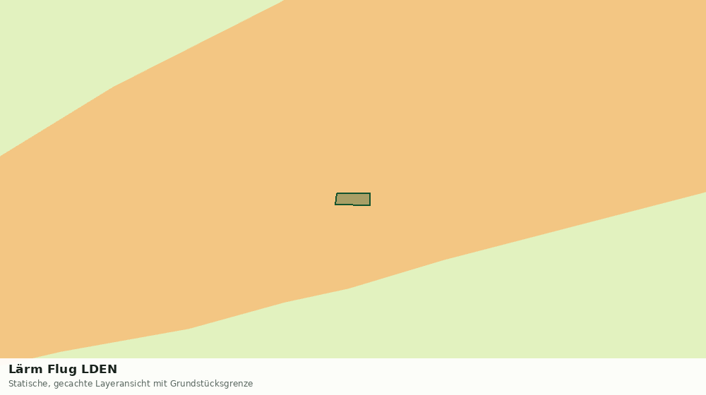 Statische Kartenansicht: Lärm Flug LDEN