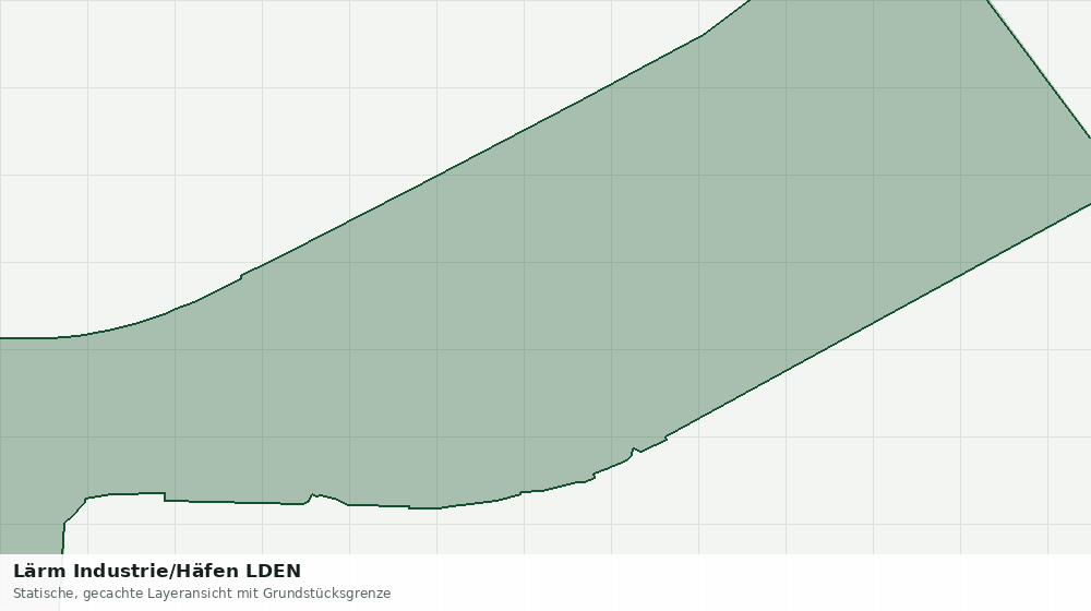 Statische Kartenansicht: Lärm Industrie/Häfen LDEN