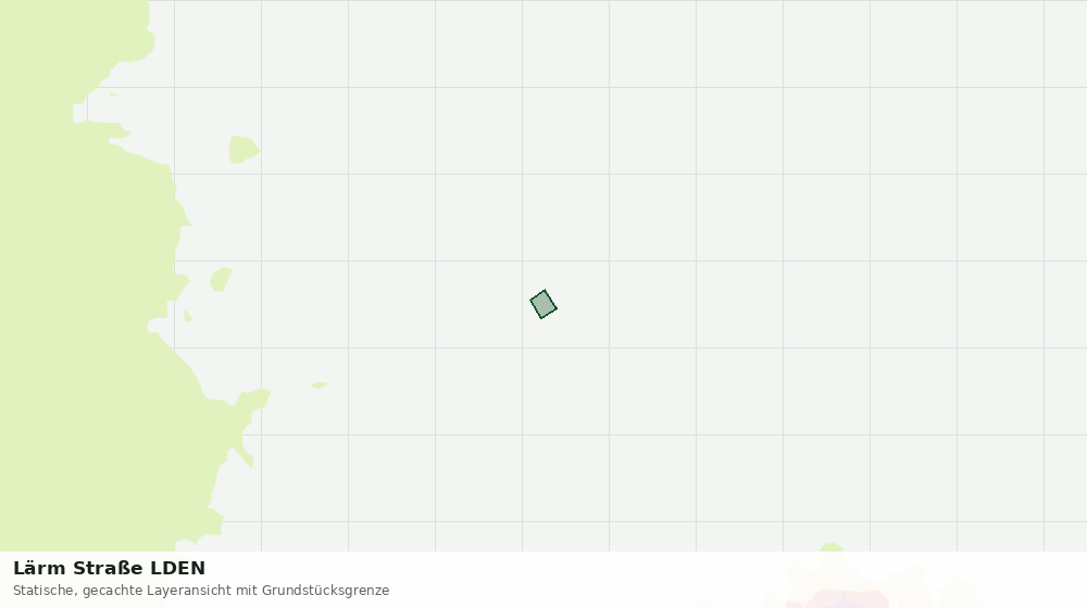 Statische Kartenansicht: Lärm Straße LDEN
