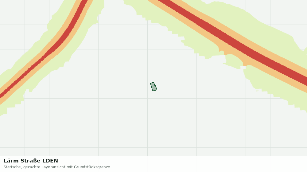Statische Kartenansicht: Lärm Straße LDEN