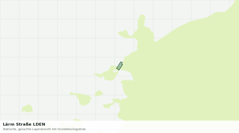 Statische Kartenansicht: Lärm Straße LDEN