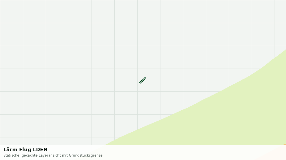 Statische Kartenansicht: Lärm Flug LDEN