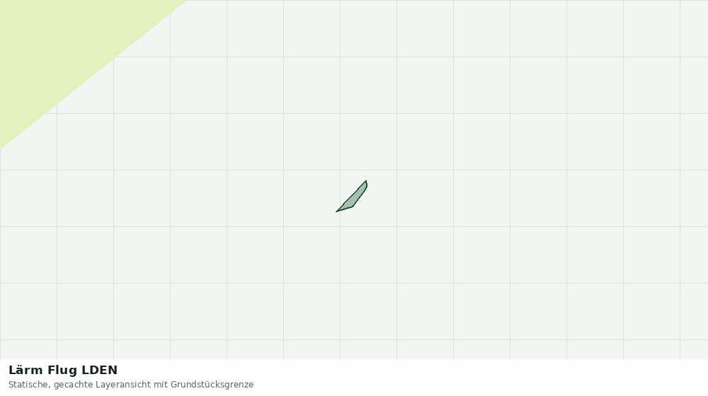 Statische Kartenansicht: Lärm Flug LDEN
