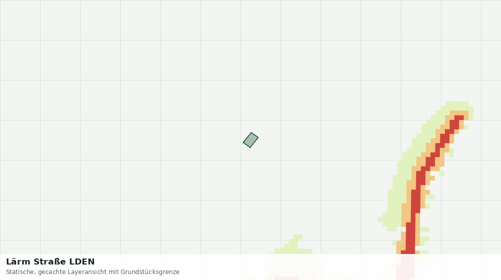 Statische Kartenansicht: Lärm Straße LDEN