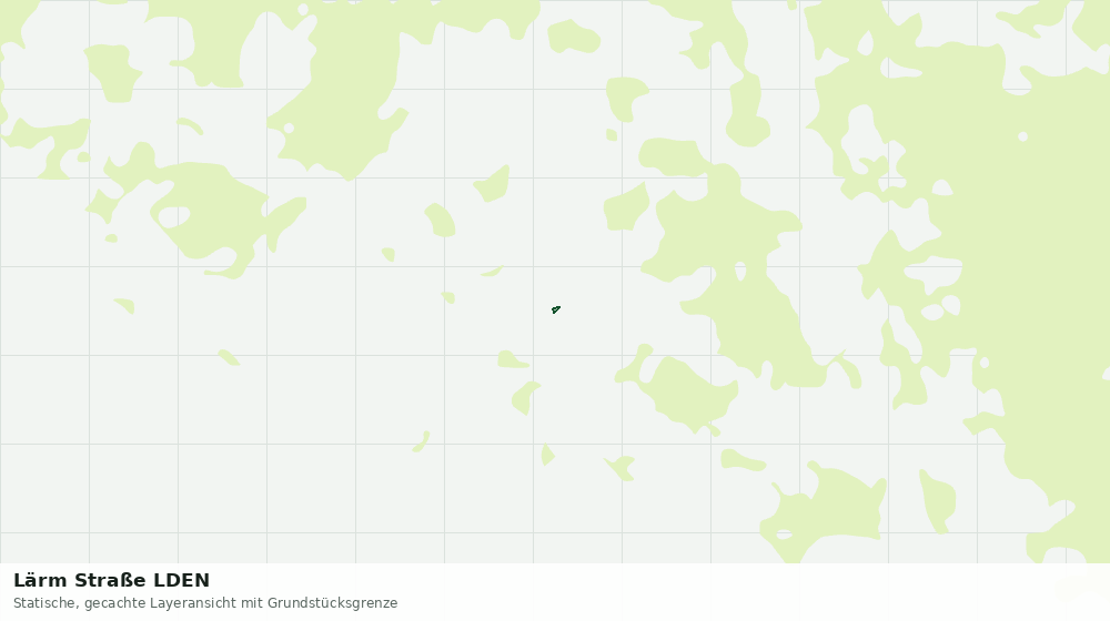 Statische Kartenansicht: Lärm Straße LDEN