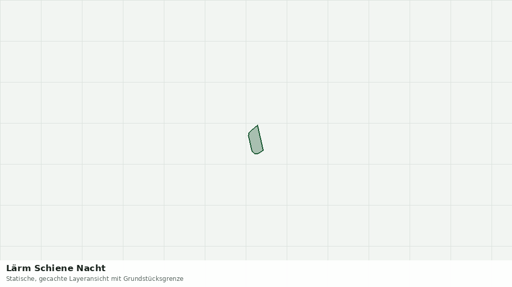 Statische Kartenansicht: Lärm Schiene Nacht